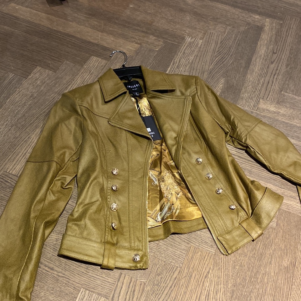 Insight New York vegan leather willow jacket BCJ7605C